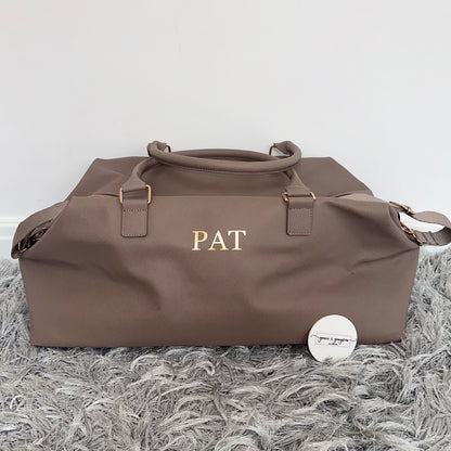 Personalised Initials Boutique Weekend Bag