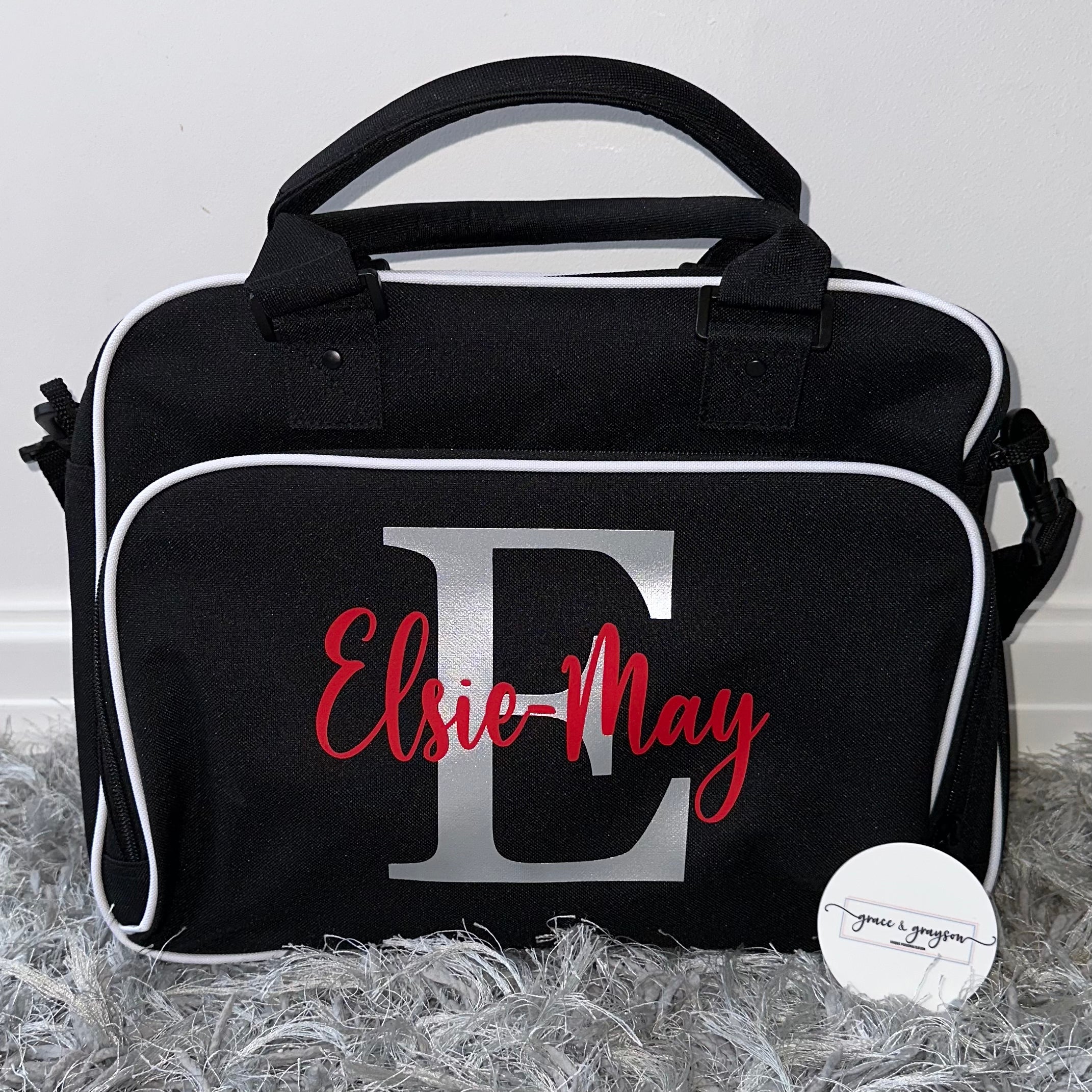 Personalised Name Initial Dance Bag