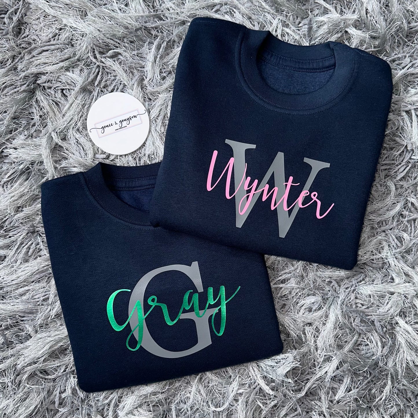 Personalised Name & Initial Sweatshirt