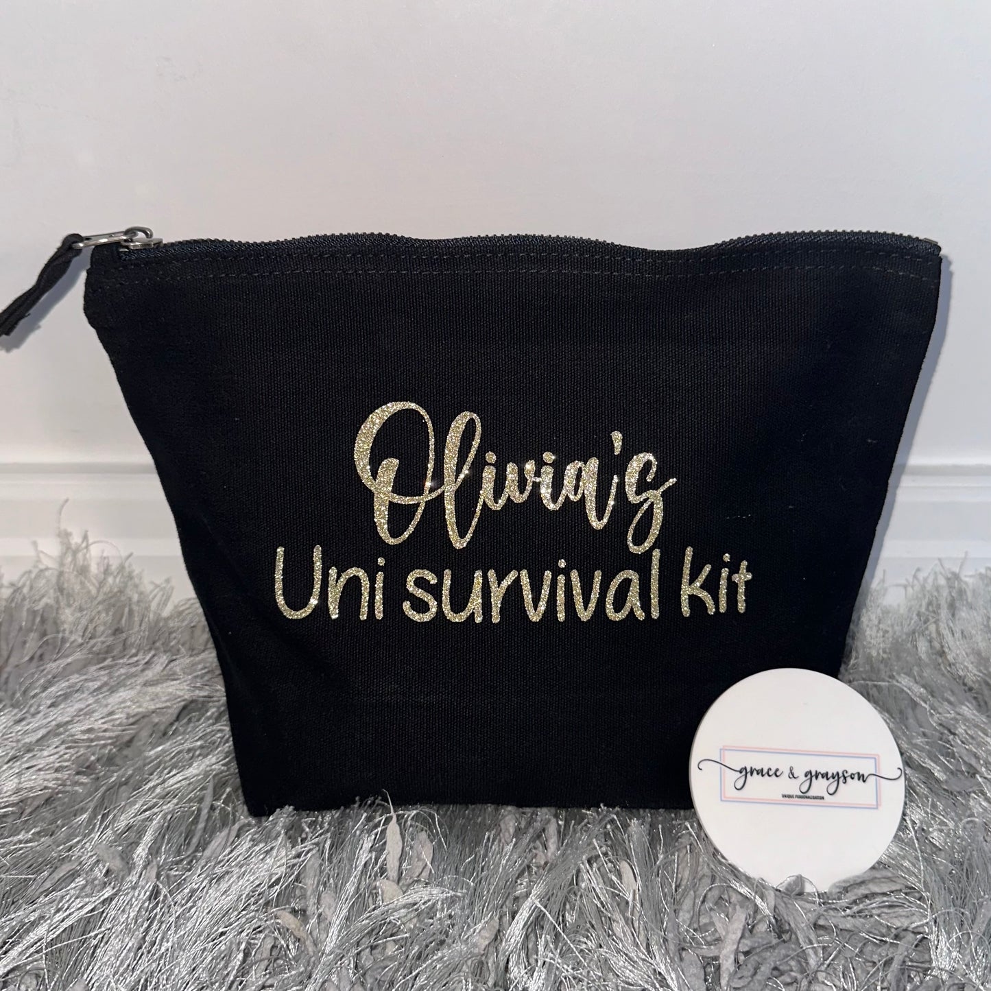 Personalised Survival Kit Pouch