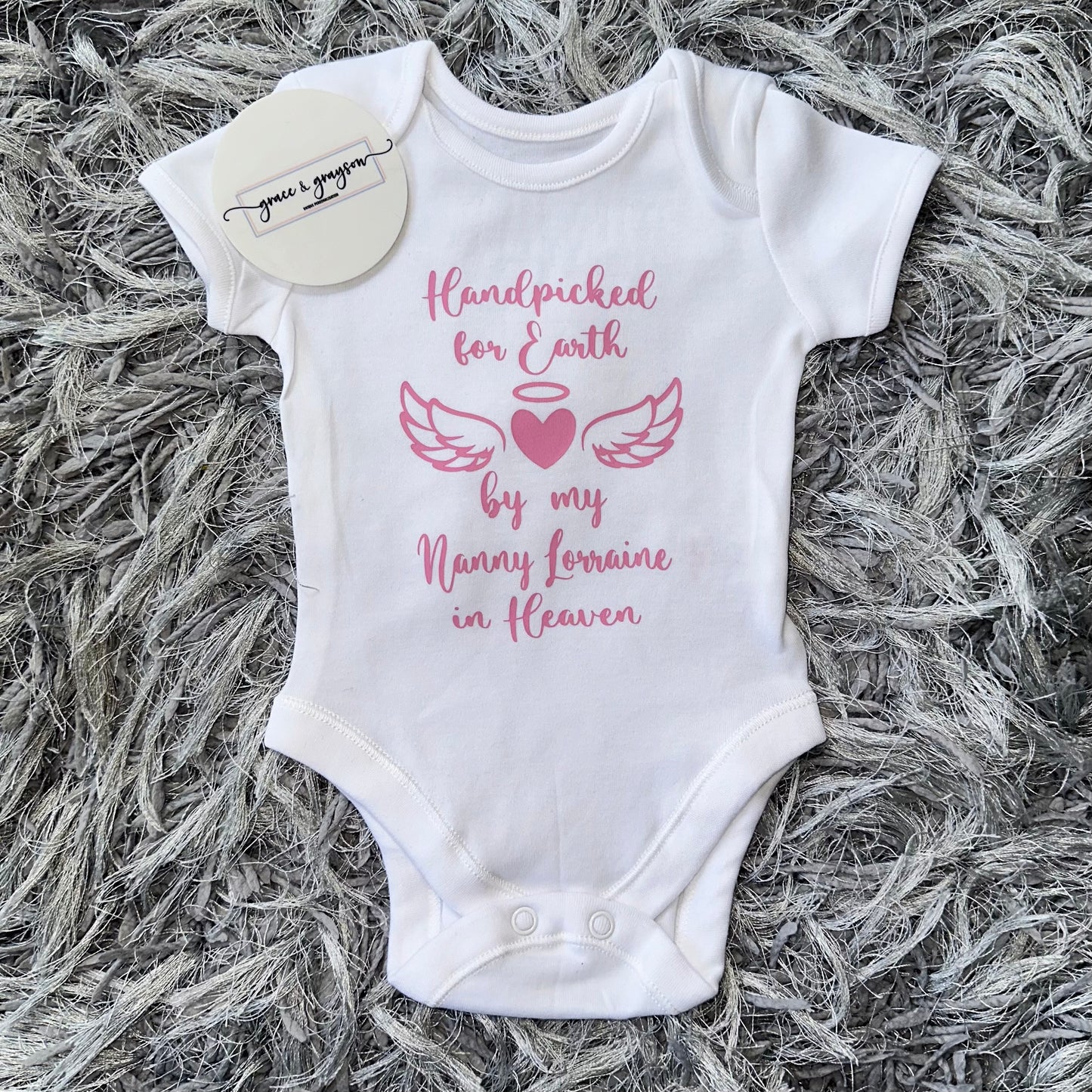 Hand Picked For Earth Baby Vest