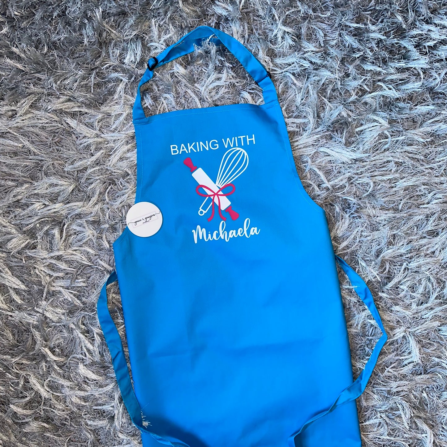 Adults Personalised Baking With Apron