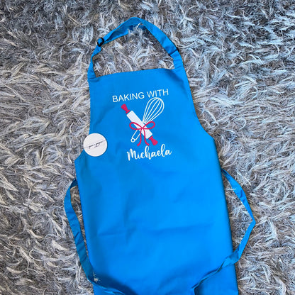 Adults Personalised Baking With Apron