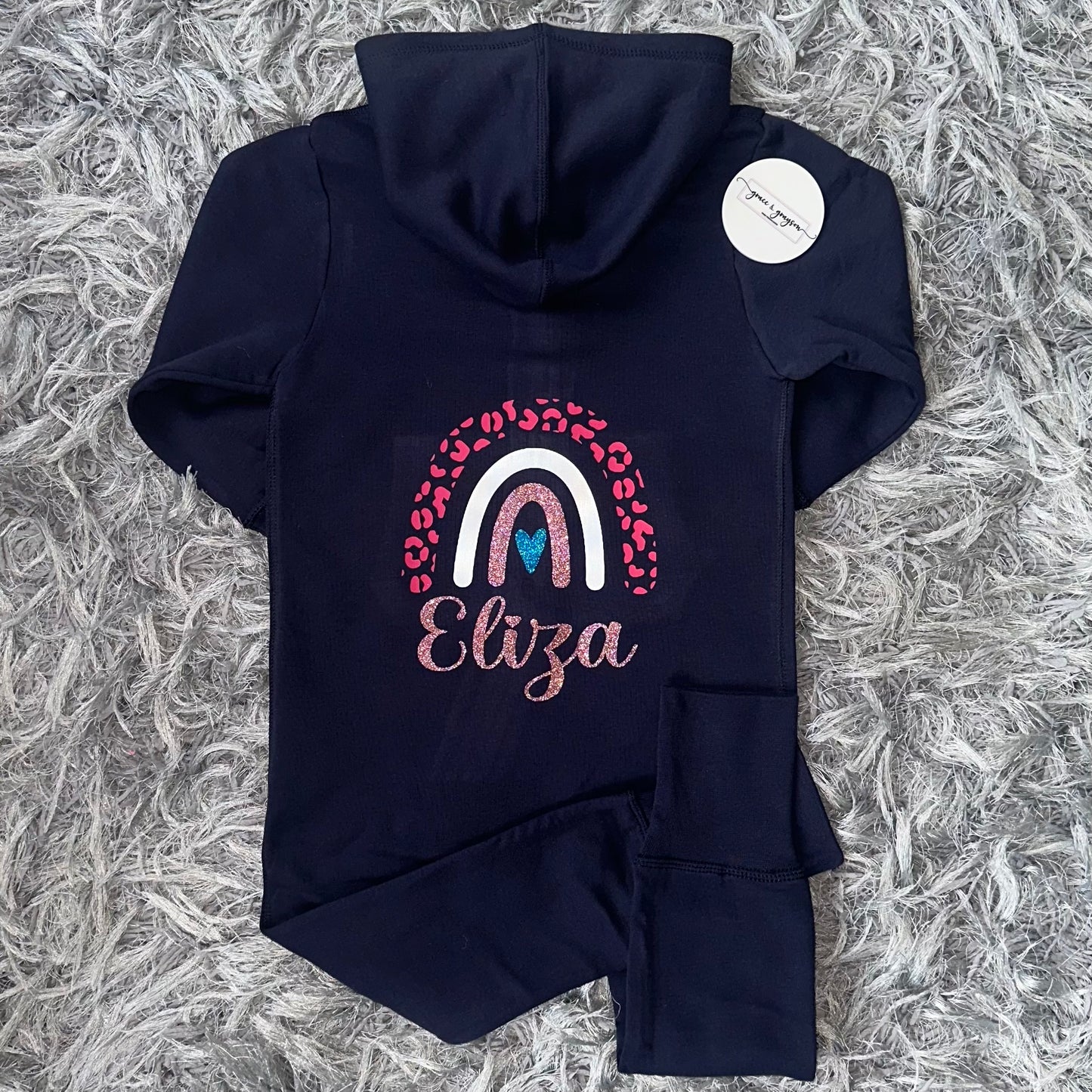 Personalised Rainbow Onesie