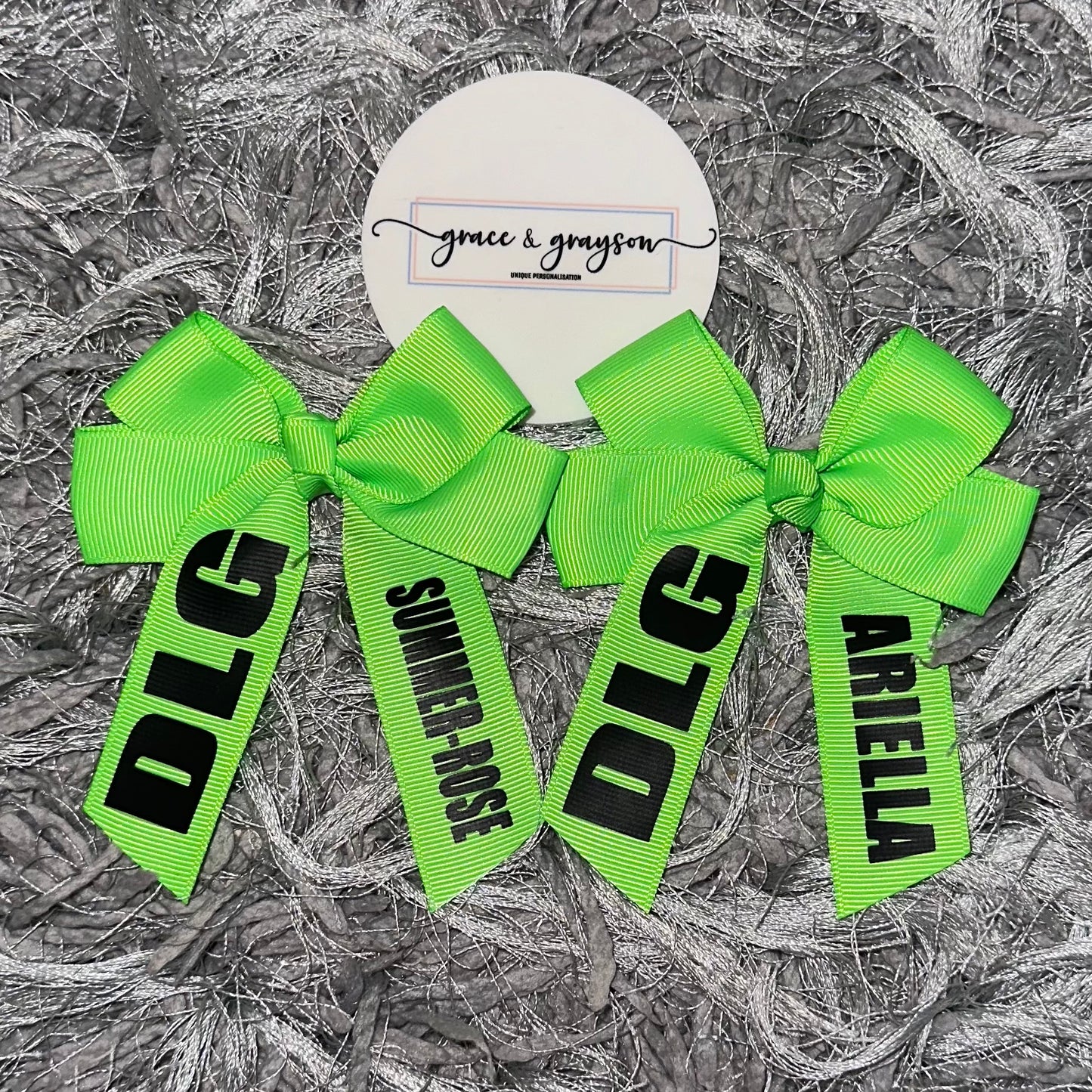 DLG Dance School Hair Bows