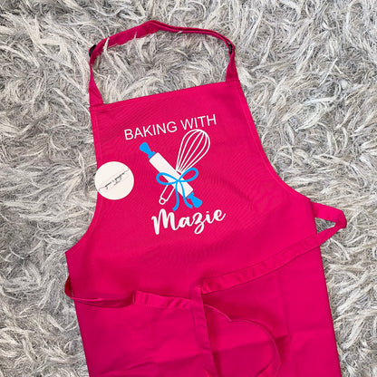 Adults Personalised Baking With Apron