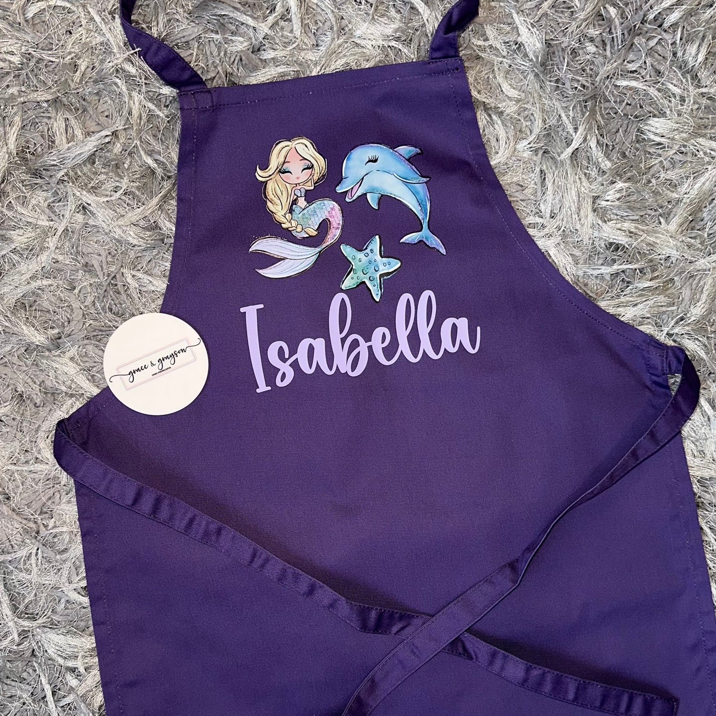 Children’s Personalised Mermaid Apron