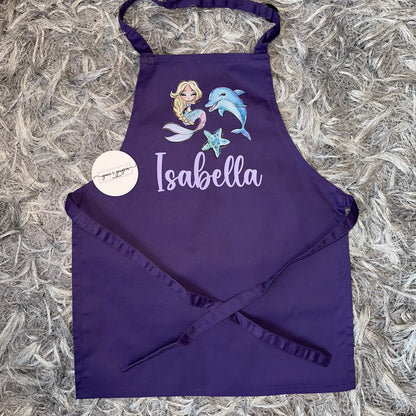 Children’s Personalised Mermaid Apron