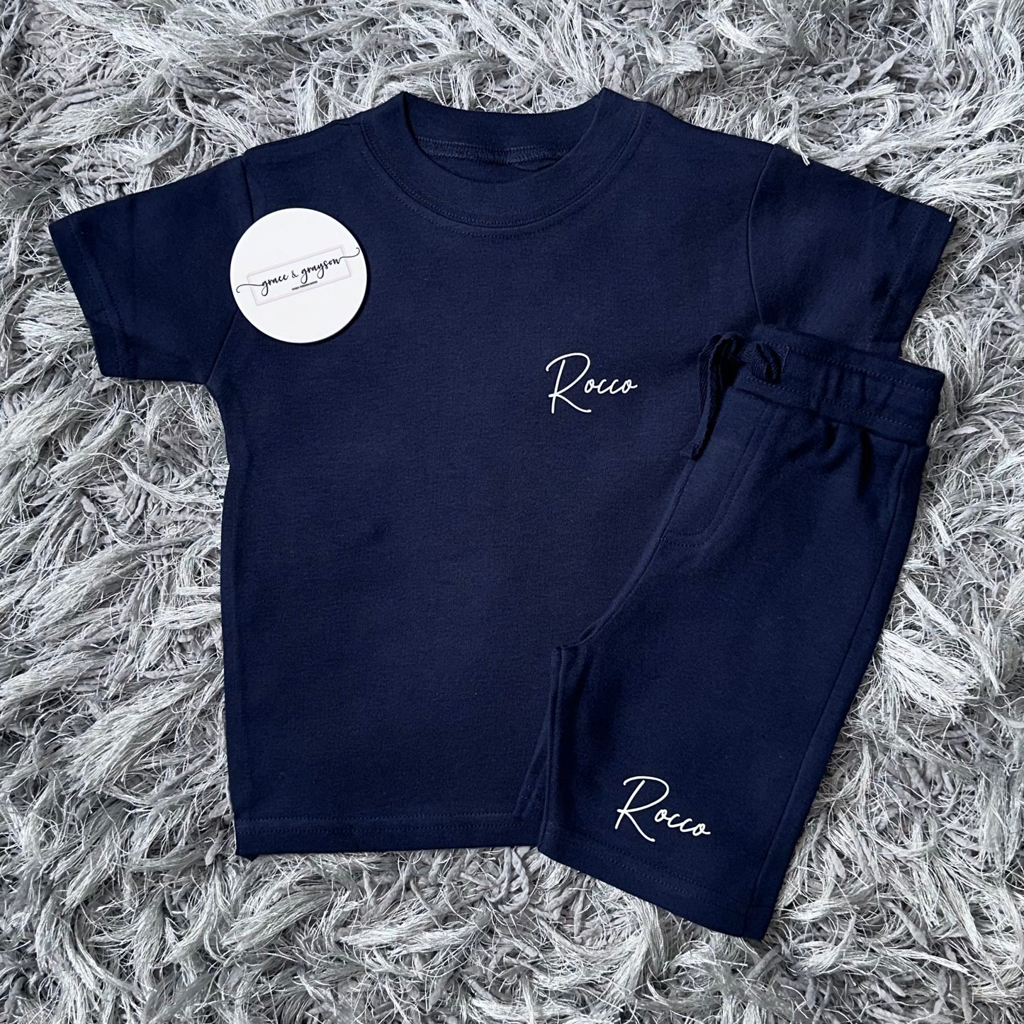 Signature Name Short & T-Shirt Set