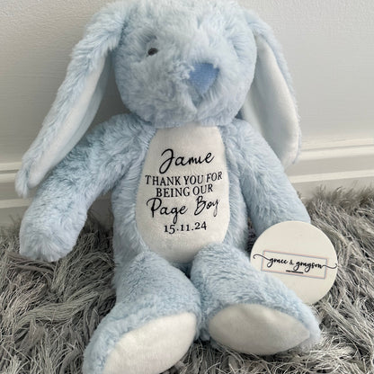 Personalised Page Boy Mini Teddy