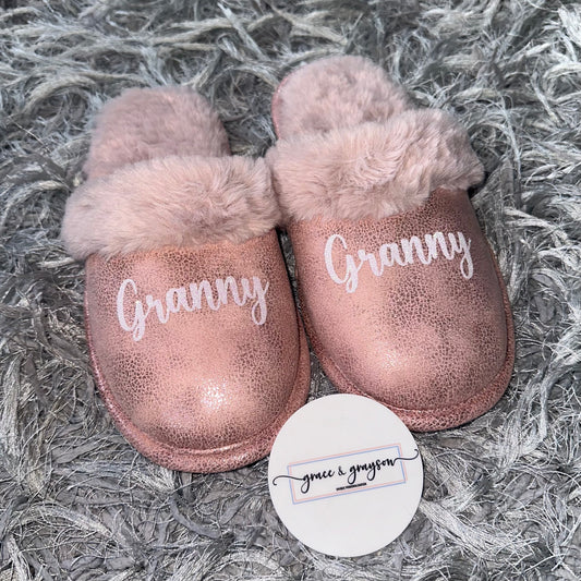 Personalised Slippers