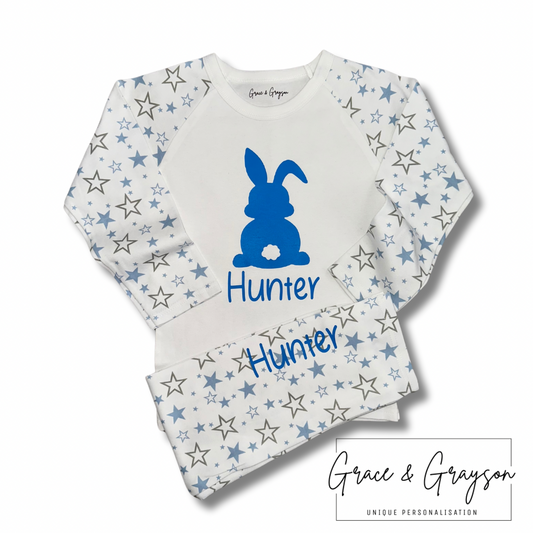 Personalised Easter Bunny Pyjamas