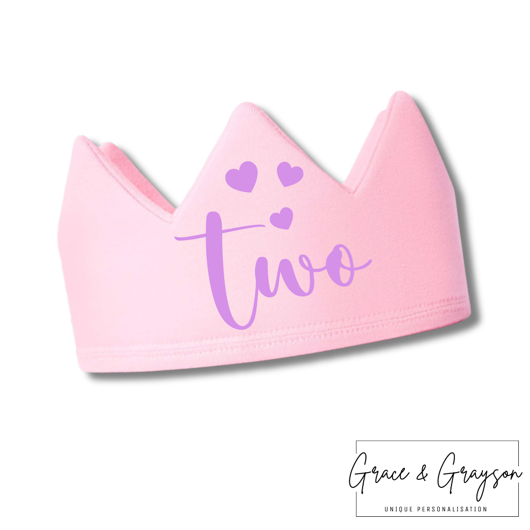 Personalised Birthday Crowns