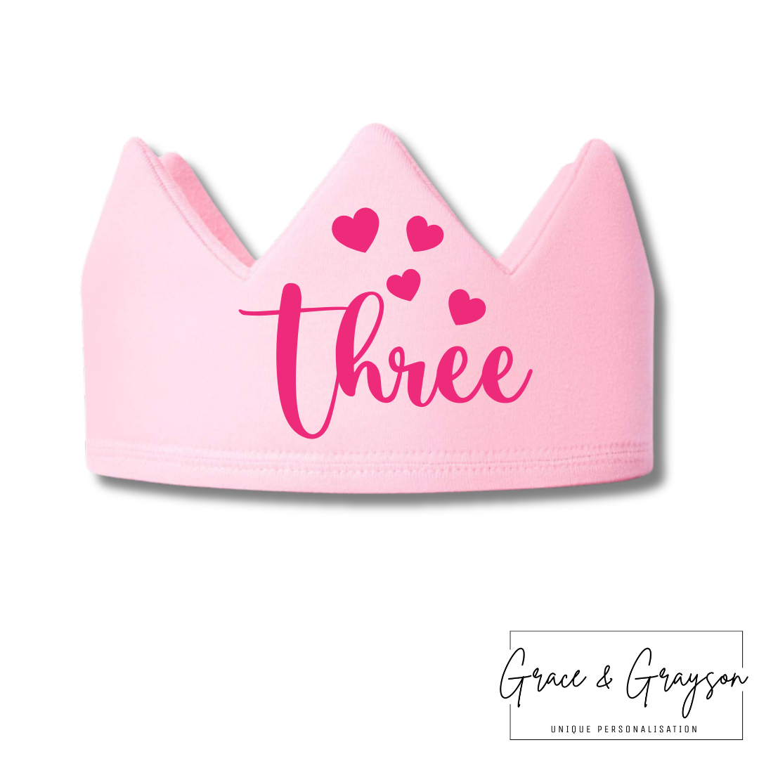 Personalised Birthday Crowns