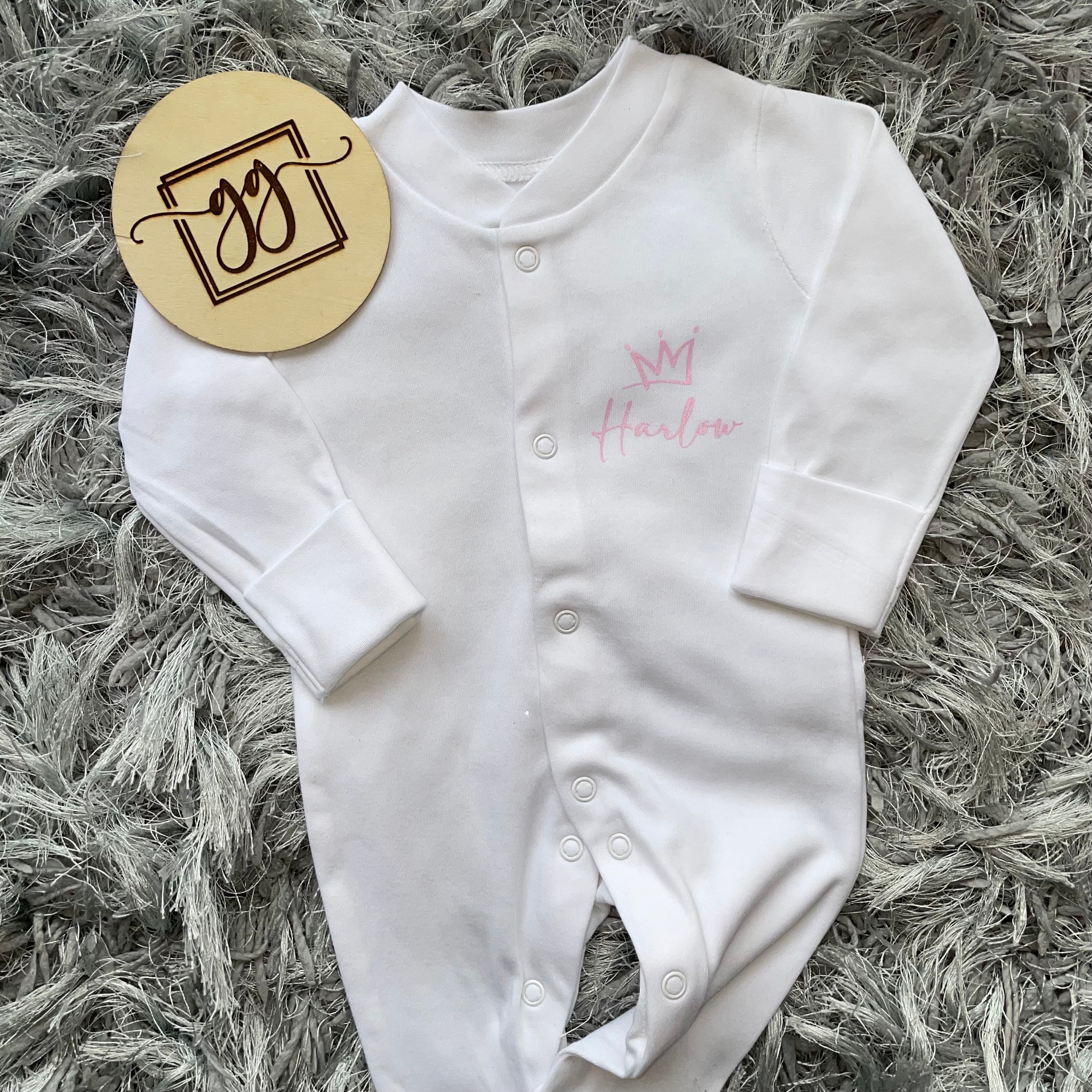 Royal Crown Baby Grow