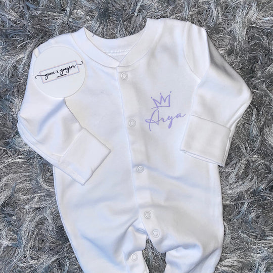 Royal Crown Baby Grow