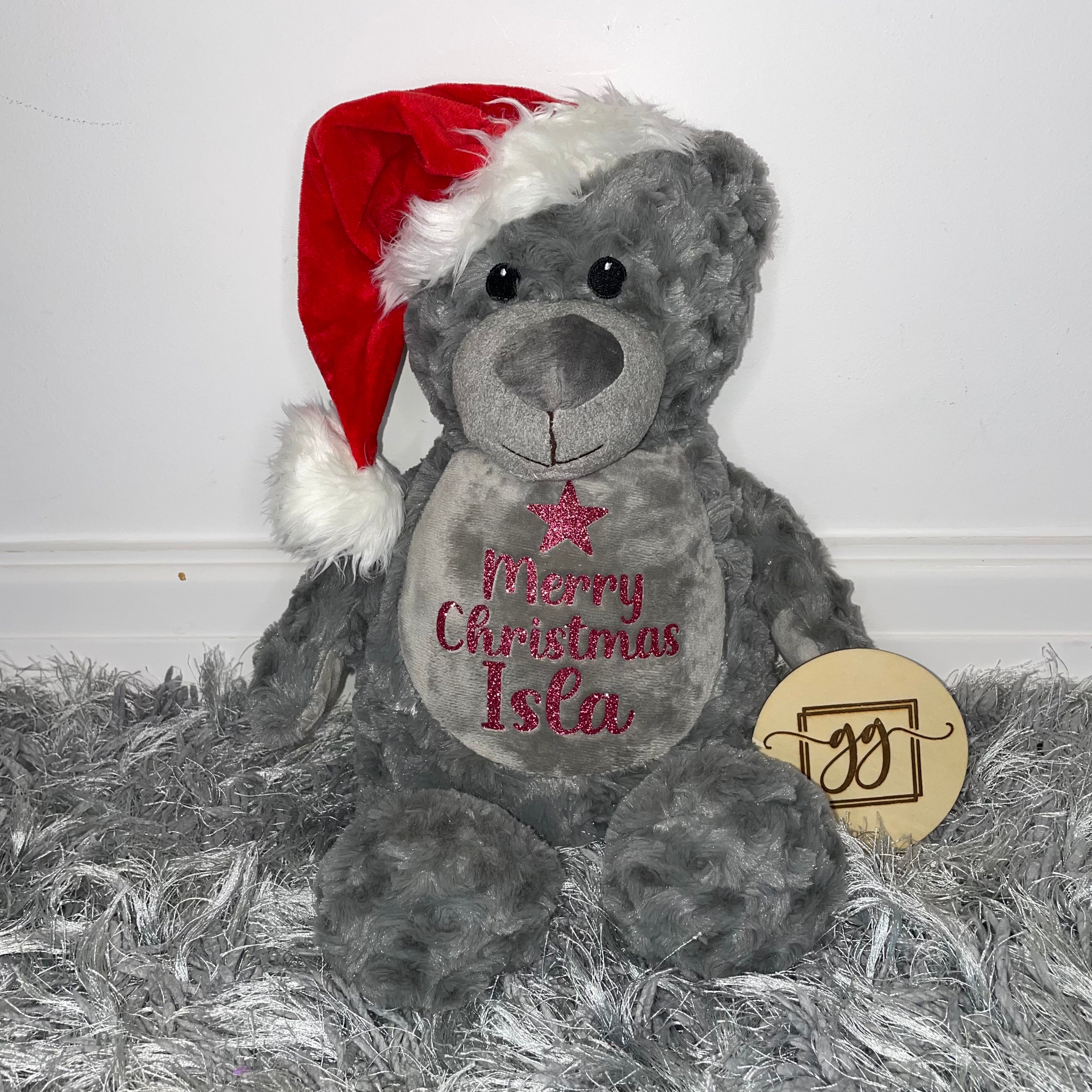 Personalised Create Your Own Christmas Teddy Bear