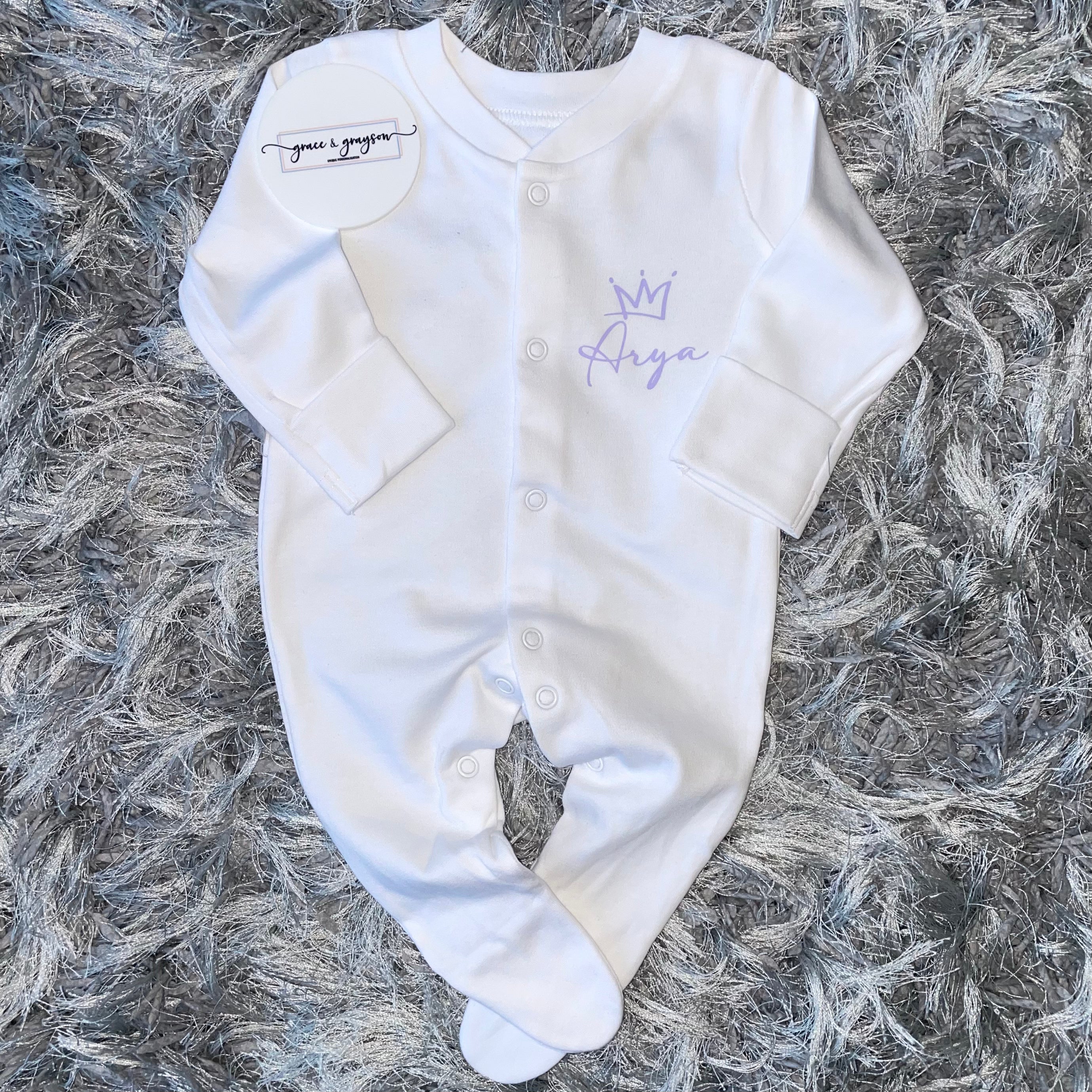 Royal Crown Baby Grow