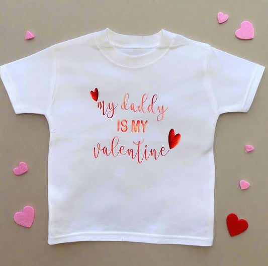 Personalised My Valentine T-Shirt