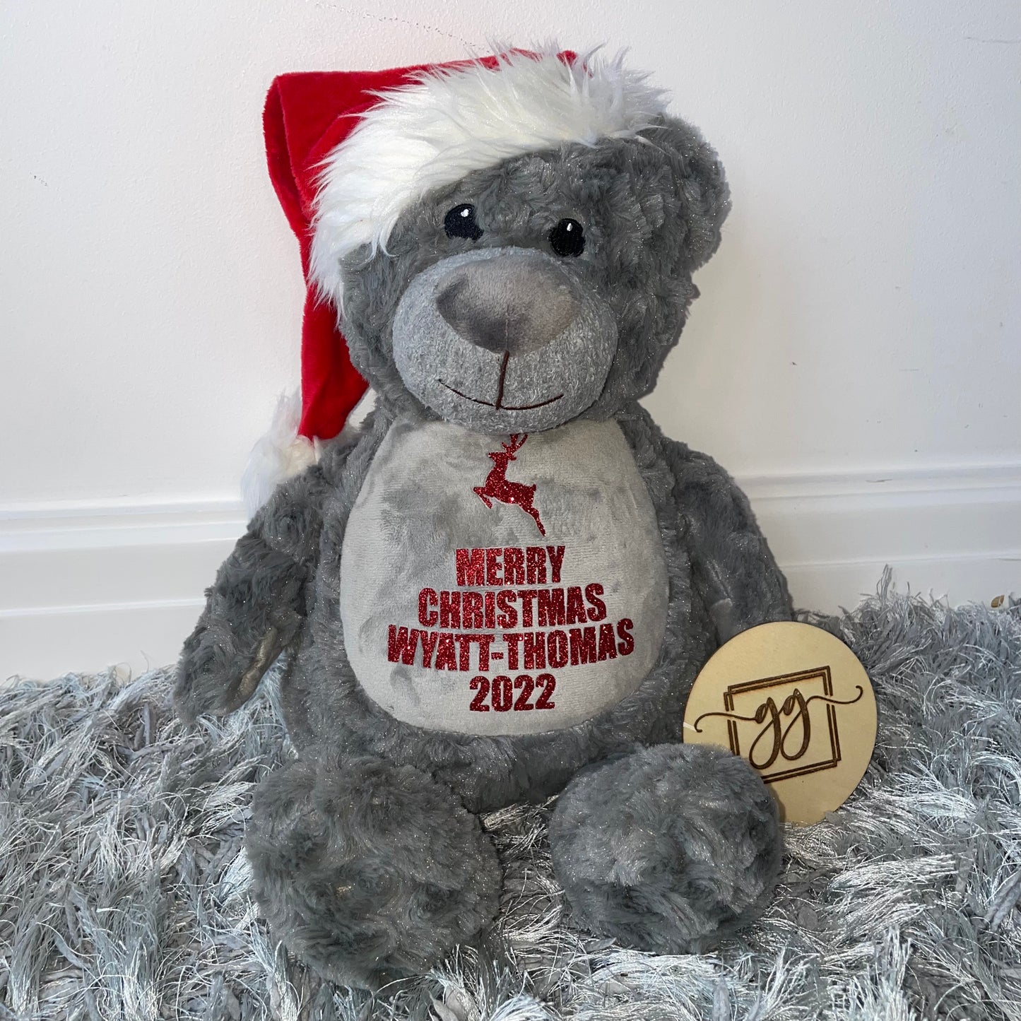 Personalised Create Your Own Christmas Teddy Bear